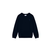 Çocuk Siyah Basic Bisiklet Yaka Sweatshirt 50269417 thumbnail 6