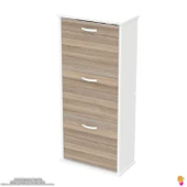 Modilayn VARBİ Asma Kapı Önü 52x 115x 26 cm’ lik 3 Düşer Kapak 6 Göz Bölmeli Ayakkabılık thumbnail 6