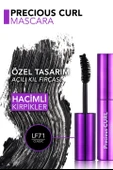 Flormar Precious Curl Yoğun Hacim & Kıvrım Veren Klasik Siyah Maskara LF71 PRECIOUS CURL MAS thumbnail 4