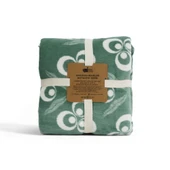 Bigghome Çintemani Yeşil Tek Kişilik Battaniye 150 x 200 cm - 1