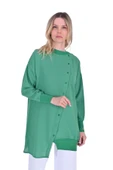 İnvee Asimetrik Kesim Tunik YEŞİL  6122 thumbnail 3