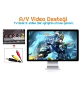 Zhltoys 620 Oyunlu Mini Retro Atari Oyun Konsolu Klasik Oyunlu Tv Atarisi 2 Kollu Oyun Konsolu thumbnail 3