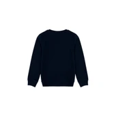 Çocuk Siyah Basic Bisiklet Yaka Sweatshirt 50269417 thumbnail 7
