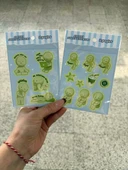 Smiski 2li Sayfa Sticker - 1