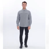 FreeCamp Novella Erkek Gömlek-GRİ thumbnail 3
