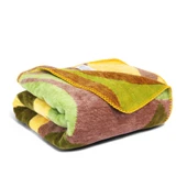 Bigghome Botanik Tek Kişilik Battaniye 150 x 200 cm thumbnail 3