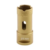 25 mm Granit Mermer Seramik Fayans Uç Elmas Kaplı Delme Ucu Matkap Aparatı Güçlü Profesyonel Kesici thumbnail 1