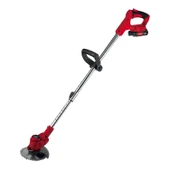 Yan Tırpan Elektrikli Şarjlı Çim Ot Biçme Kesme Rodex RDX9022 Li-on Çift Batarya Akülü 150 mm Disk thumbnail 4