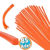 Kare Çubuk Motorlu Tırpan Misinası Bahçe Dayanıklı Ot Biçme İpi Çubuk 4 mm (28 cm) Hazır 85 Adet - 1