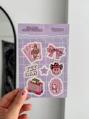 Girl Mood Sheet 2li Sayfa Sticker - 2