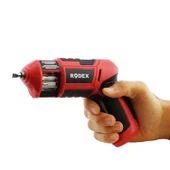 Akülü Otomatik Değiştirilebilir Uçlu Vidalama Şarjlı Tornavida Yıldız Düz Uç Hediyeli thumbnail 4