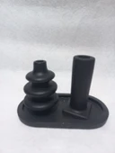 Dekoratif  3 Parça Tabaklı Vazo Set Siyah Dekor thumbnail 3