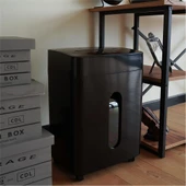 Everest JP-727C Siyah Çapraz Kesim 23Lt 42DB±3 Boyut 37.7-28.2-54 Siyah Sessiz Kağıt Kesme Makinesi - 2