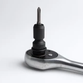 Bits Uç Tutucu 1/2" Lokma Anahtarı Girişli  Metal 50 mm Yüksek Dayanıklı Güvenli Profesyonel Adaptör - 3