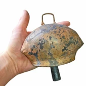 6 No Dövme Bakır Çan Koyun Keçi Koç Teke Erkeç İnek Davar Hayvan Çanı Kelek Tongurdak Tıkırdak Zil - 2