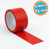 Kırmızı Tamir Bandı 75mm x10mt Suya Dayanıklı Güçlü Yapışkan Bant İzolasyon Onarım Kullanışlı Pratik thumbnail 1