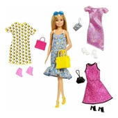 Barbie Moda Bebeği ve Aksesuarları JCR80 Lisanslı Ürün thumbnail 1