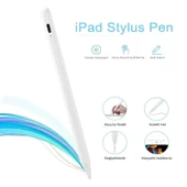 Apple iPad ve iPad Pro Uyumlu Dokunmatik Yazı Kalemi (Avuç İçi Red Özelliği) thumbnail 2