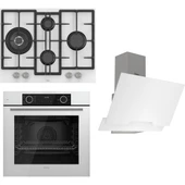 Ferre Fryart Serisi Airfry Pişirme Beyaz Set (ED076 + XE63CB +D064 ) thumbnail 1