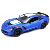 Maisto 1/24 2017 Model Corvette Grand Sport Mavi thumbnail 1
