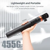 Kingjoy M080 Selfi Monopod Kablosuz Uzaktan Kumanda thumbnail 6