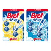 Bref Power Aktiv Wc Temizleyici Blok 2'li Okyanus ve Limon 2 li Paket thumbnail 1