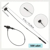 El Geçmeli SİYAH Kılçık 6"inç / 15,24cm (1pk-500 Adet) thumbnail 1