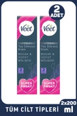 Veet Professional Tüy Dökücü Krem Tüm Cilt Tipleri İçin 200 ml 2 Adet thumbnail 1