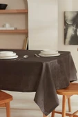 Elizabeth Masa Örtüsü Antrasit thumbnail 2