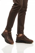 Walkway Kahve Bağcıklı Hakiki Deri Erkek Spor Ayakkabı 2623 M thumbnail 1
