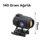Vector Optics Maverick-IV 1x20 Mini Reflex Sight MIL RUBBER SIYAH - 3