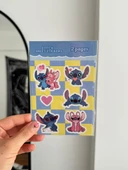 Stitch Sheet 2li Sayfa Sticker - 2