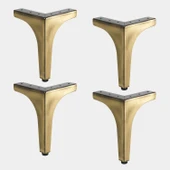 Dekor 17 cm 4 ADET Antik Metal Mobilya Ayağı Sağlam Sehpa Masa Koltuk TV Ünitesi Modern Destek Ayak thumbnail 8