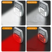 Fanlı Şarjlı LED Kamp Lambası 4 Kademe Aydınlatma | Suya Dayanıklı Type-C Girişli Taşınabilir Işık thumbnail 2