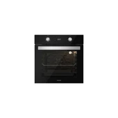 Silverline BO6504B01 - CS5343B01 - 3457 Soho 60 Siyah Cam Ankastre Set thumbnail 2