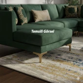 Dekor 12 cm Antik Metal Mobilya Ayağı Modern Ayak Dayanıklı Tasarım Koltuk Sehpa Masa TV Ünitesi thumbnail 2