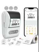 Mpı P1 Termal Yazıcı Etiket Yazıcısı Kablosuz Mini Taşınabilir Bluetooth, USB Şarjlı, Android, iOS - 1