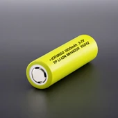 Fıstık Yeşil Şarjlı Batarya Pil 3.6V 1500mAh Li-Ion Uzun Ömürlü Yüksek Kapasite Şarj Edilir 18650 - 1