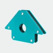 Kaynak Köşe Tutucu Manyetik 5" Mavi Güçlü Mıknatıs Kaynak Aparatı Metal Montaj Aparatı thumbnail 5