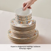 Karaca Forever Bone Viyan 24 Parça 6 Kişilik Yemek Takımı thumbnail 6