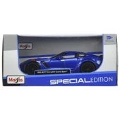 Maisto 1/24 2017 Model Corvette Grand Sport Mavi thumbnail 2
