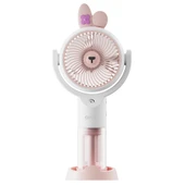 Asonic AFN26 Beyaz 500mAh 2 Kademe (Püskürtme Fonksiyon) Nemlendirici Sprey USB Fan Şarjlı - 1