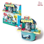 Ogi Mogi Toys Evcil Hayvan Oyun Seti Tekerlekli Çekçekli Sırt Çantası thumbnail 1