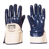 Petrolcü İş Eldiveni  Nitril Kaplı Kalın Koruma İnşaat Sanayi El Eldiven XL (1 ÇİFT) 10 Numara thumbnail 2