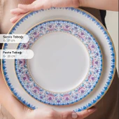 Karaca Forever Bone Melen 24 Parça 6 Kişilik Yemek Takımı thumbnail 5