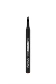 Flormar Brow Micro Filler Tarayıcı Keçe Uçlu Kaş Kalemi 004 DEEP BROWN - 1