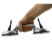 Alüminyum Çiftli Vantuz Cam Vakumlu Fayans Ahşap Tutucu Taşıma Araba Kaporta Göcük 2'li Çektirme thumbnail 5