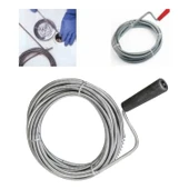 Lavabo Sifon Klozet Gider Açma Teli Tıkanıklık Giderici 5 Metre thumbnail 3