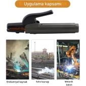 Yüksek Kaliteli Yivli Çubuk Elektrod Elektrot Kaynak Makinası Kelepçesi Pensesi Tutucu 600 Amper thumbnail 4