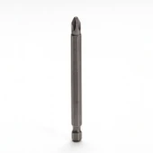 Manyetik Uzun Bits Bit Ucu Yıldız Tornavida Uç Derin Vidalama İçin PH2 100 Mm 10 Cm Çelik CR-V Uç thumbnail 6